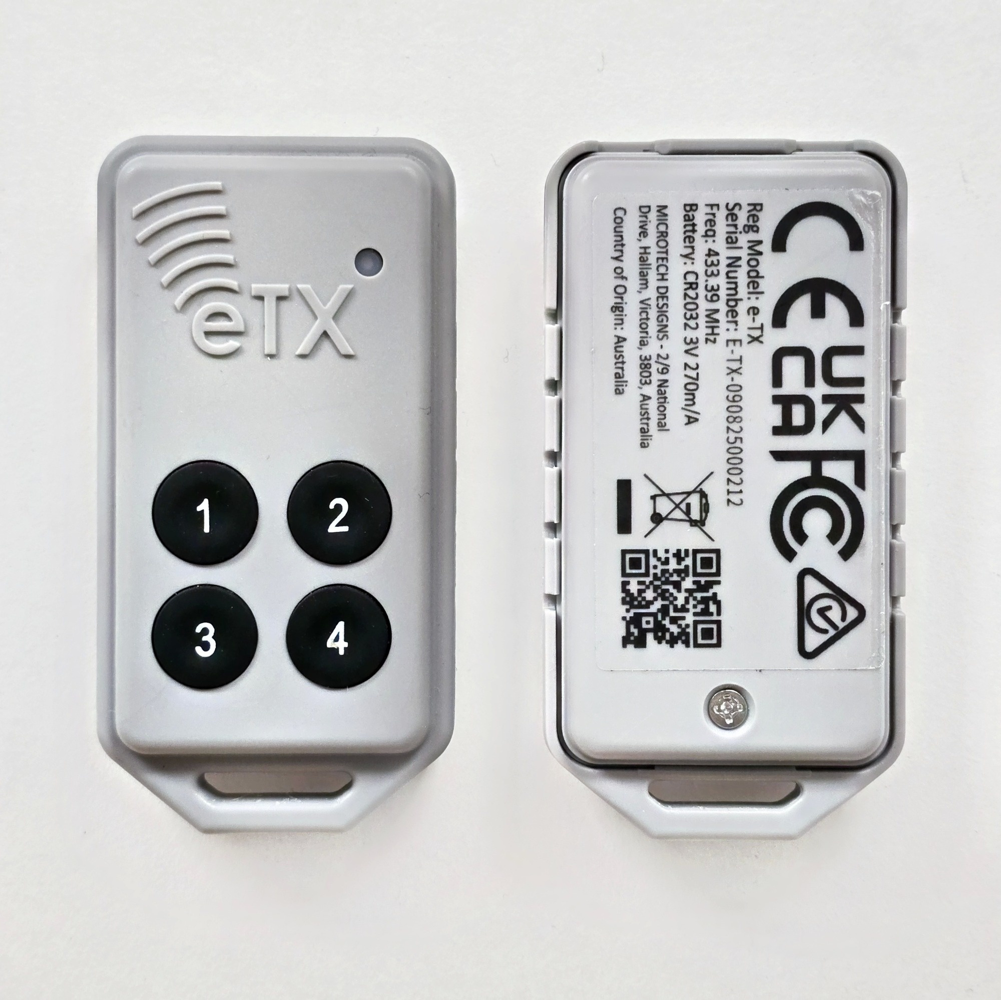 Microtech E-TX Remote