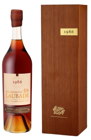 Chateau de Laubade Bas Armagnac Vintage 1986 40% 700ml