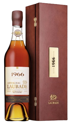 Chateau de Laubade Bas Armagnac Vintage 1966 40% 500ml