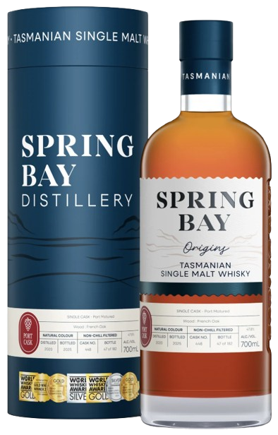 Spring Bay Tasmanian Single Malt Whisky Port Cask  50% 700ml