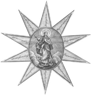 Star of the Ten Evangelical Virtues of the Blessed Virgin Mary