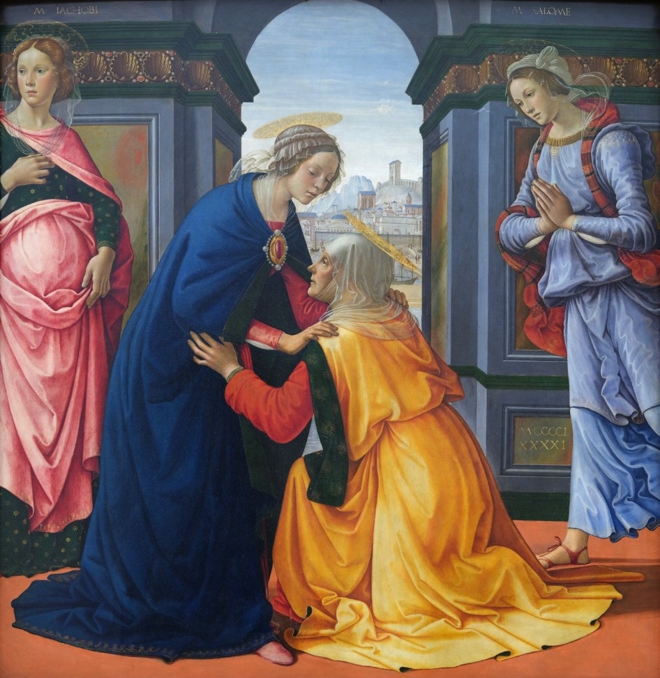 Visitation, Domenico Ghirlandaio, 1491