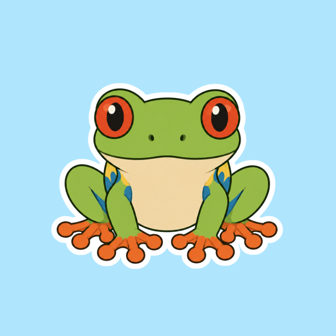 Red Eyed Tree Frog