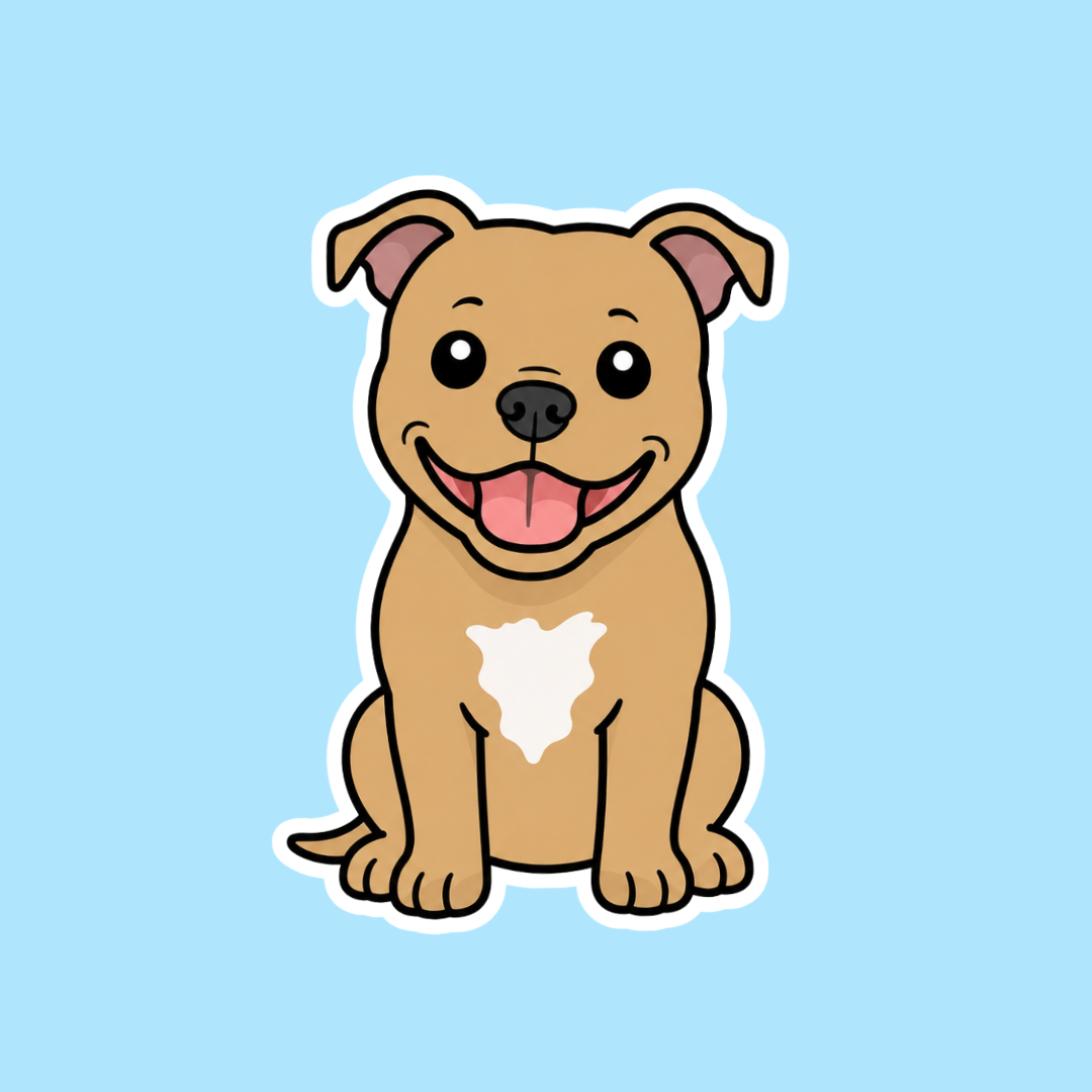 Staffordshire Terrior Tan