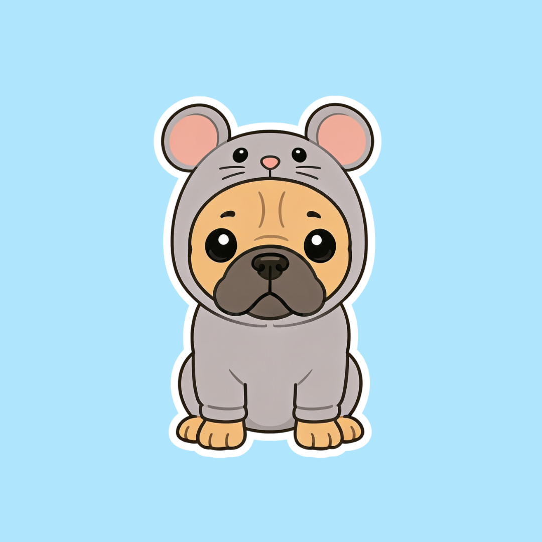 Mouse Costume Frenchie