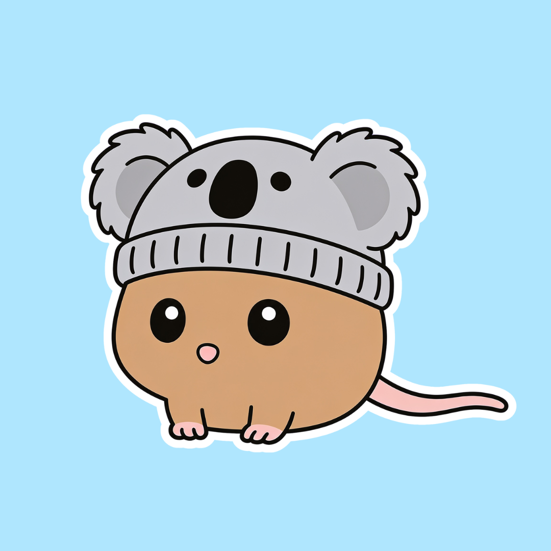 Koala Beanie Brown Mouse