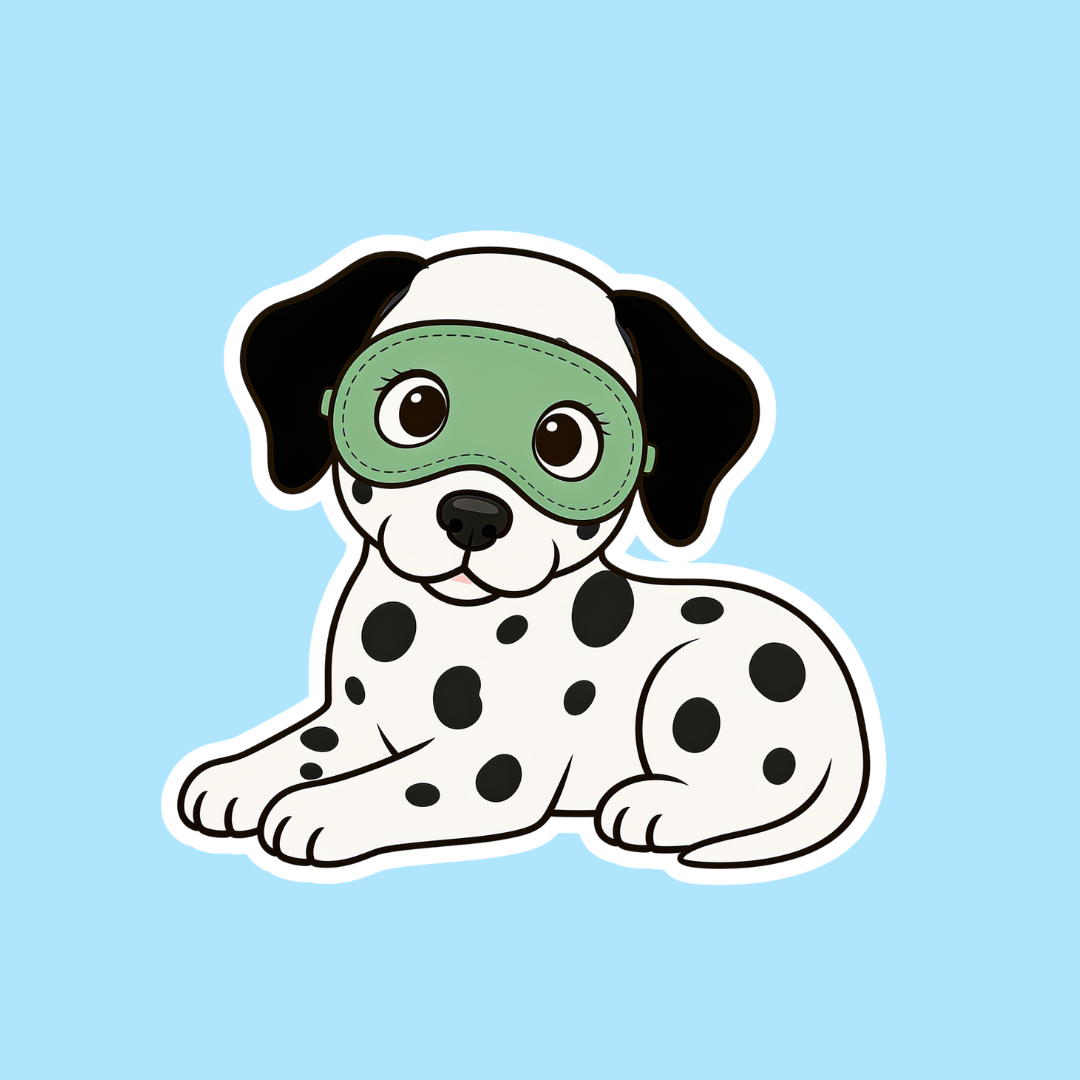 Sleeping Mask Dalmatian