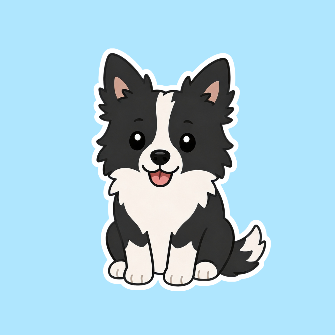 Border Collie Sticker
