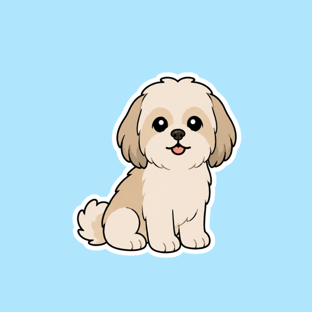 Shih Tzu Sticker