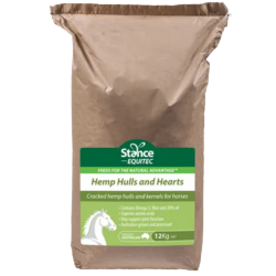 STANCE EQUITEC Hemp Hulls and Hearts 12kg bag