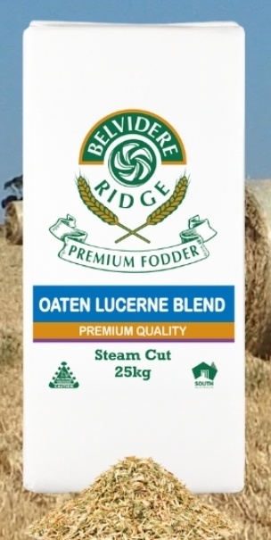 BELIVDERE Oaten-Lucerne Mix Chaff (25kg)