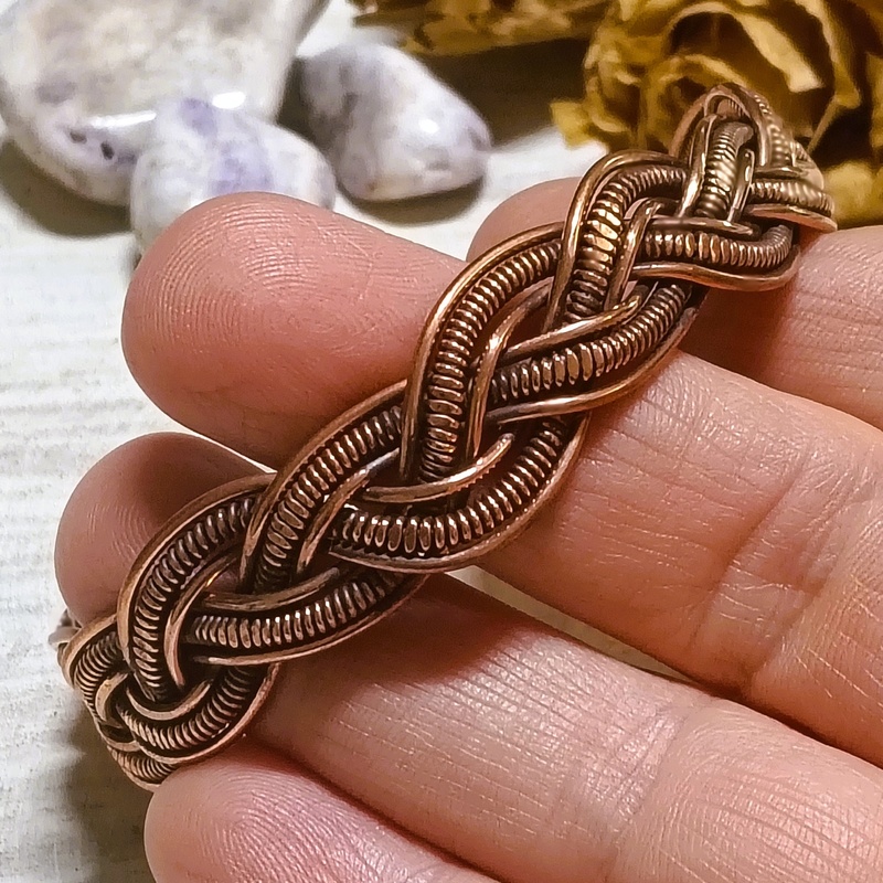 Copper Knot Design Bracelet