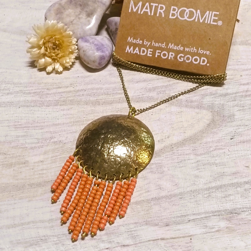 Matr Boomie Chaya Necklace (Apricot)