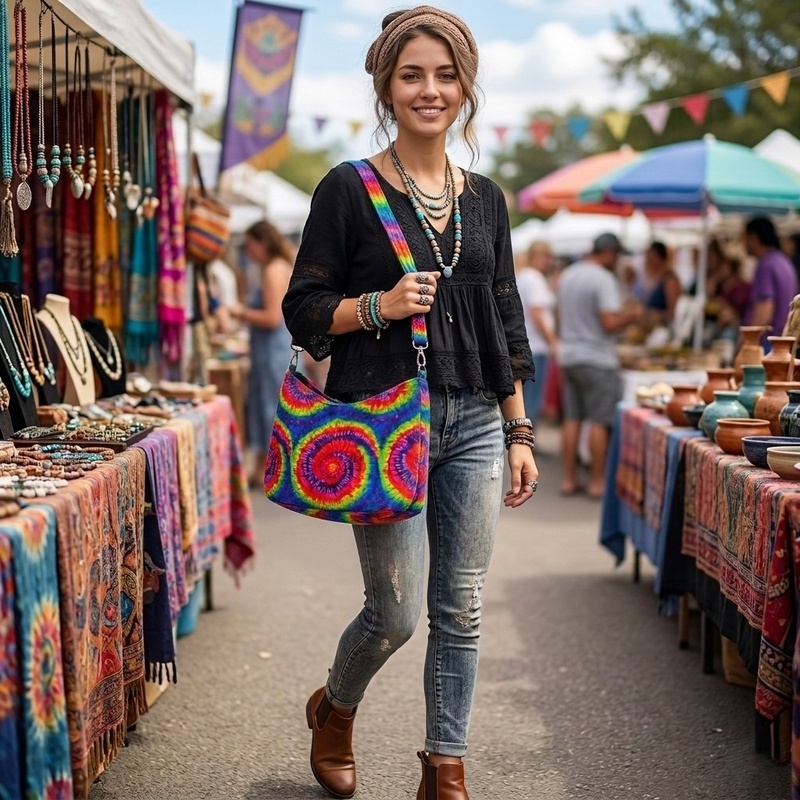 Handmade Fabric Tote Bag – Assorted