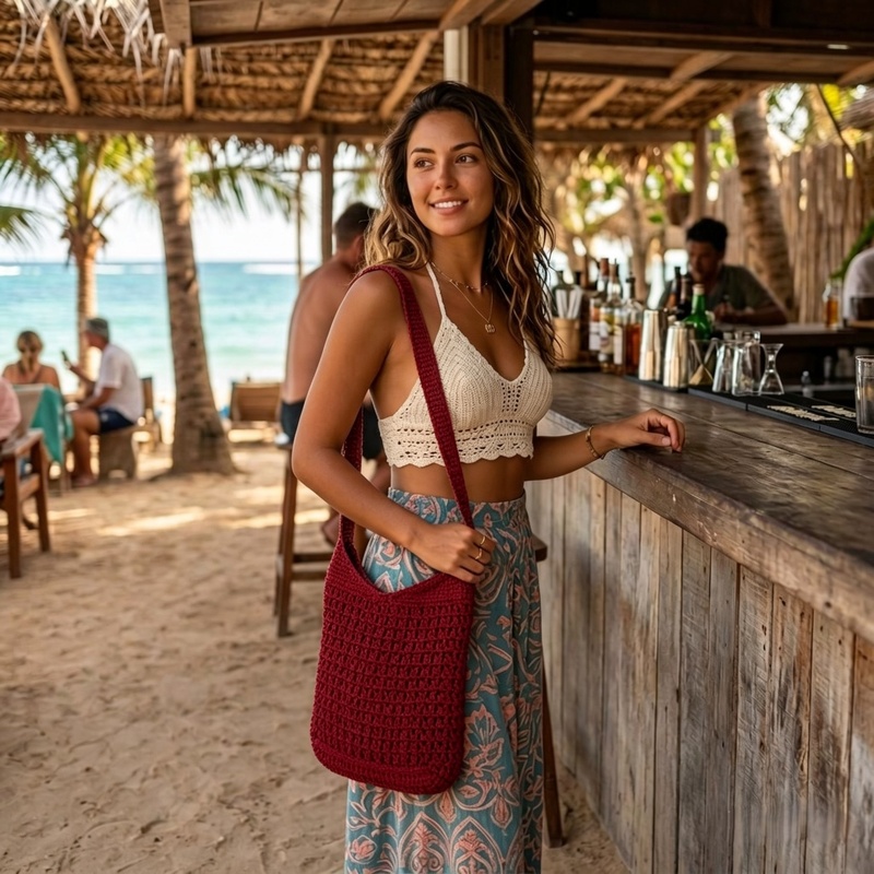 Crochet Summer Breeze Designs Bag Assorted Colours