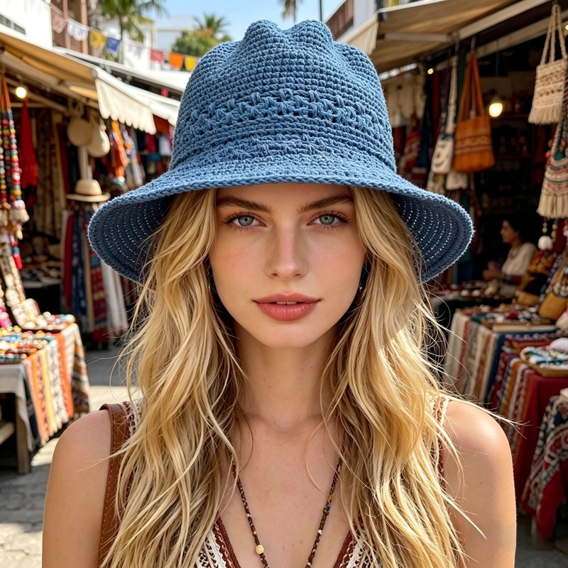 Adult Handmade 100% Cotton Hat