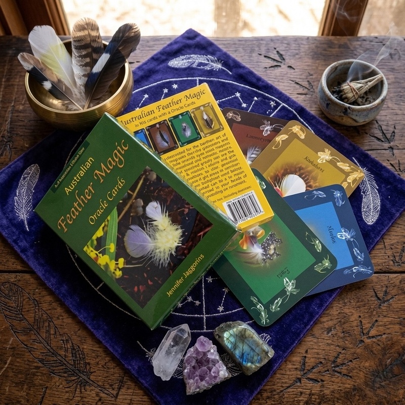 Australian Feather Magic Oracle Card Deck