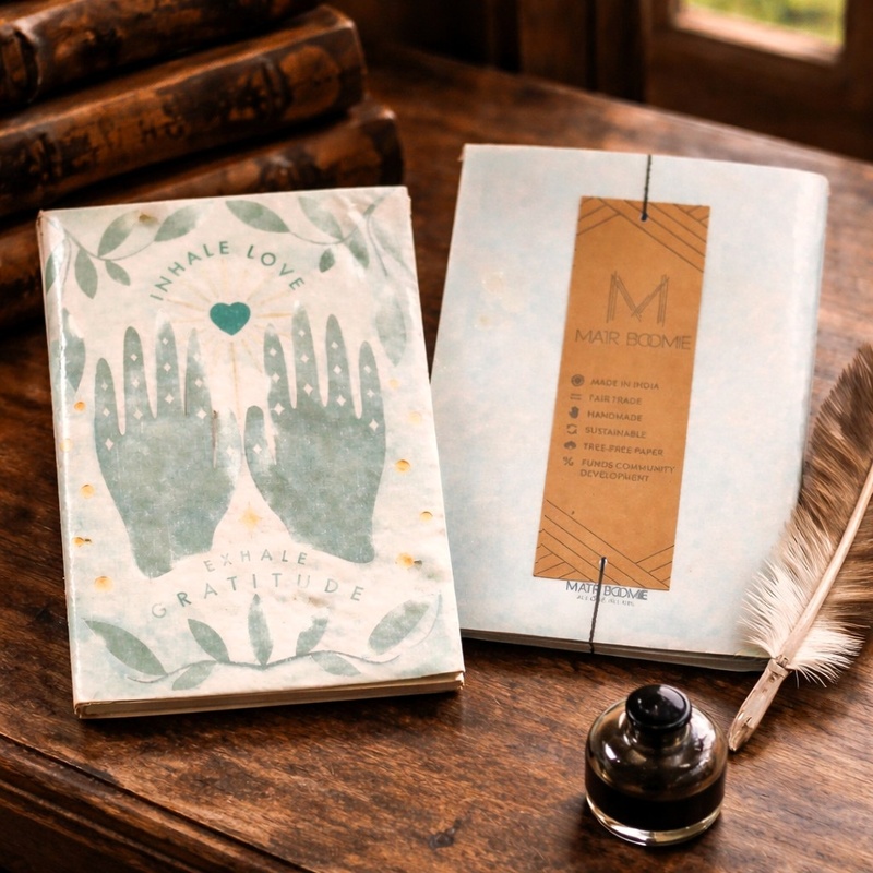 Fair Trade Matr Boomie ‘Gratitude’ Notebook/Journal