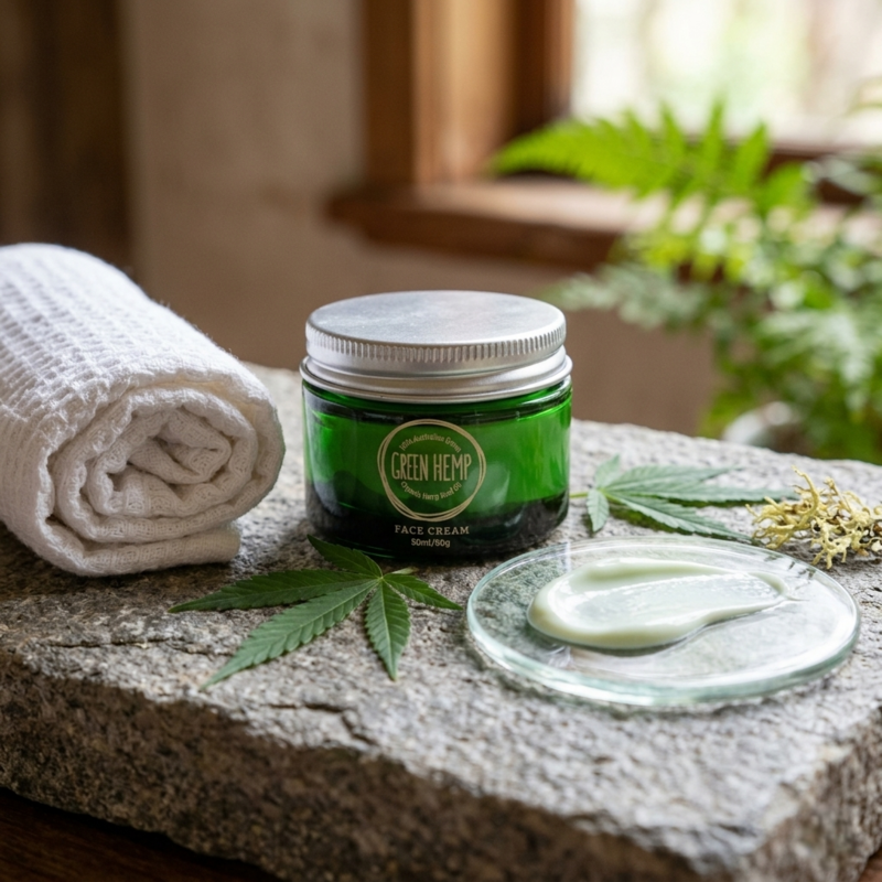 Green Hemp Face Cream 50 ML