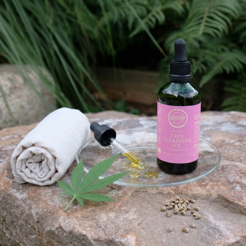 Green Hemp Facial Cleanser 100ml