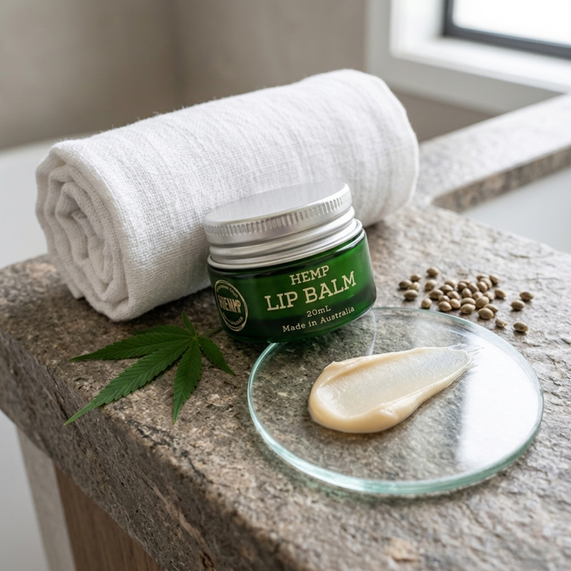 Green Hemp - Hemp Seed Infused Vanilla Lip Balm 20ml