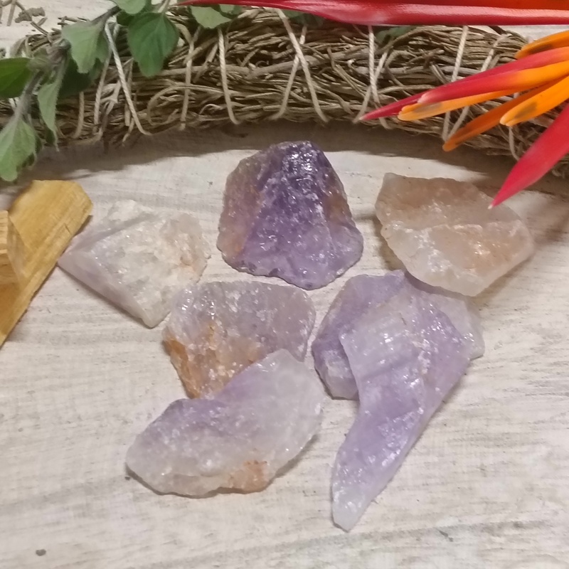 Raw Amethyst Slabs Small – Pack 7
