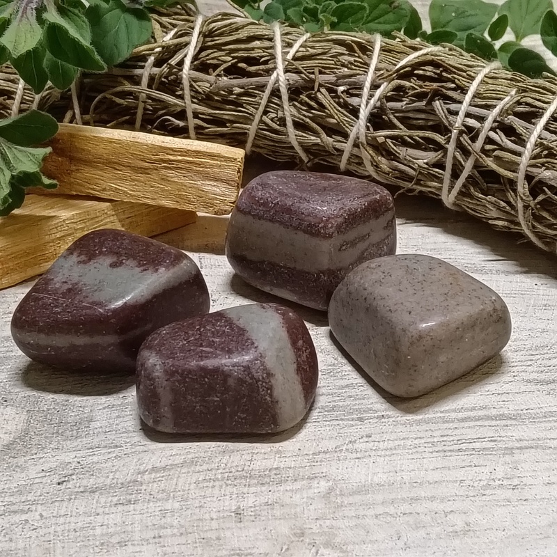 Shiva Lingham Tumble Stones Pack 4