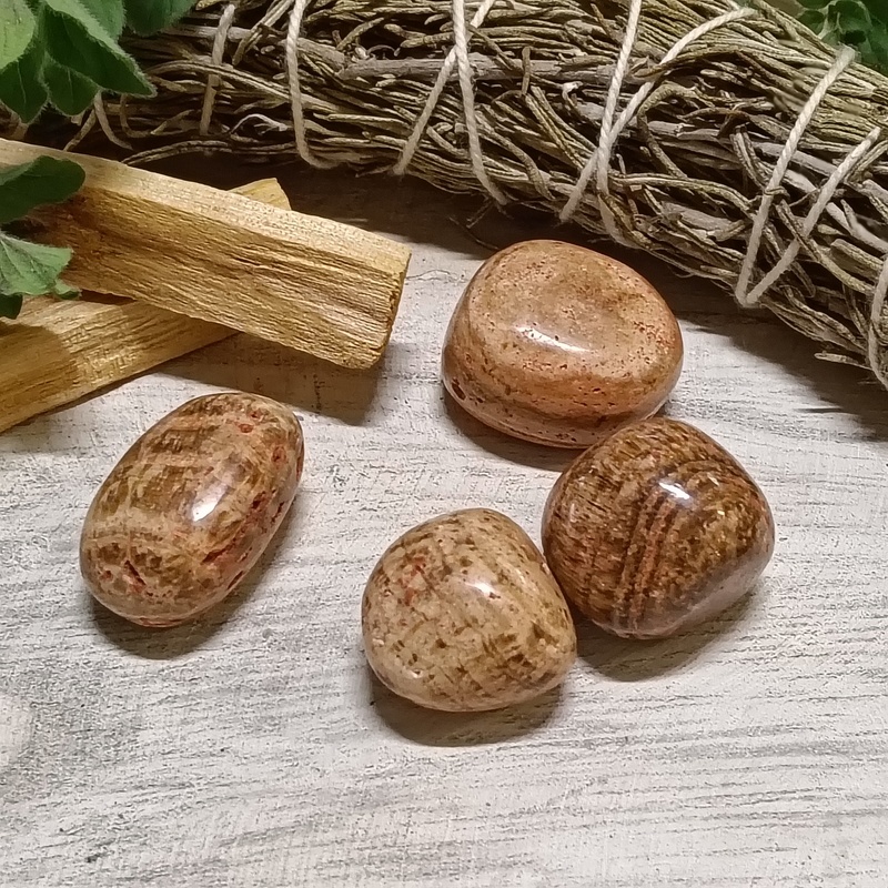 Aragonite Tumble Stones Pack 4