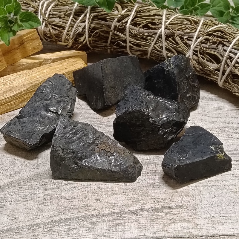 Raw Jet Rocks Pack 6