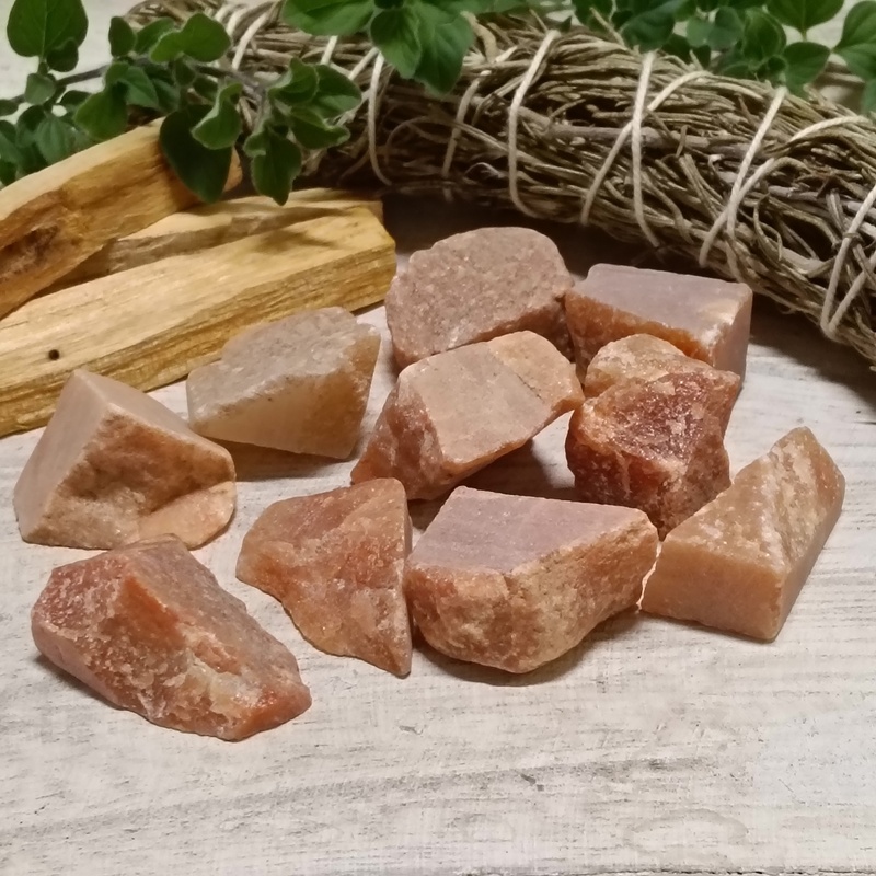 Red Aventurine Raw Rocks Pack 10