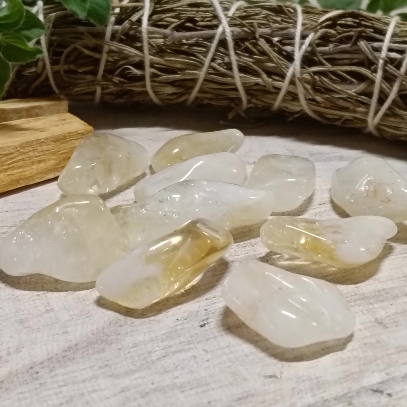 Tumble Stones Citrine Pack 10