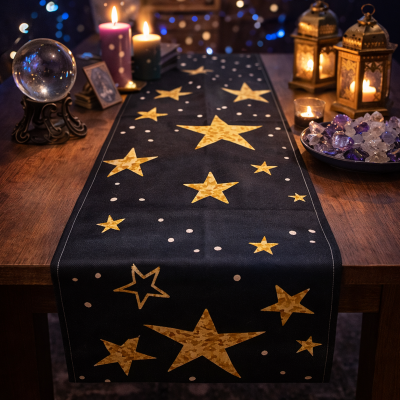 Fabric Table Runner – Stars