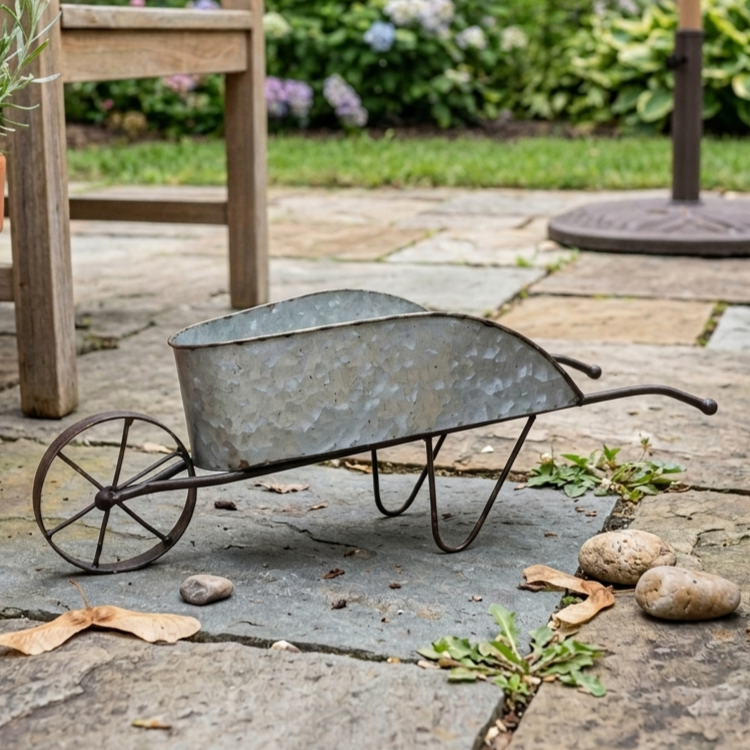 Metal Wheelbarrow