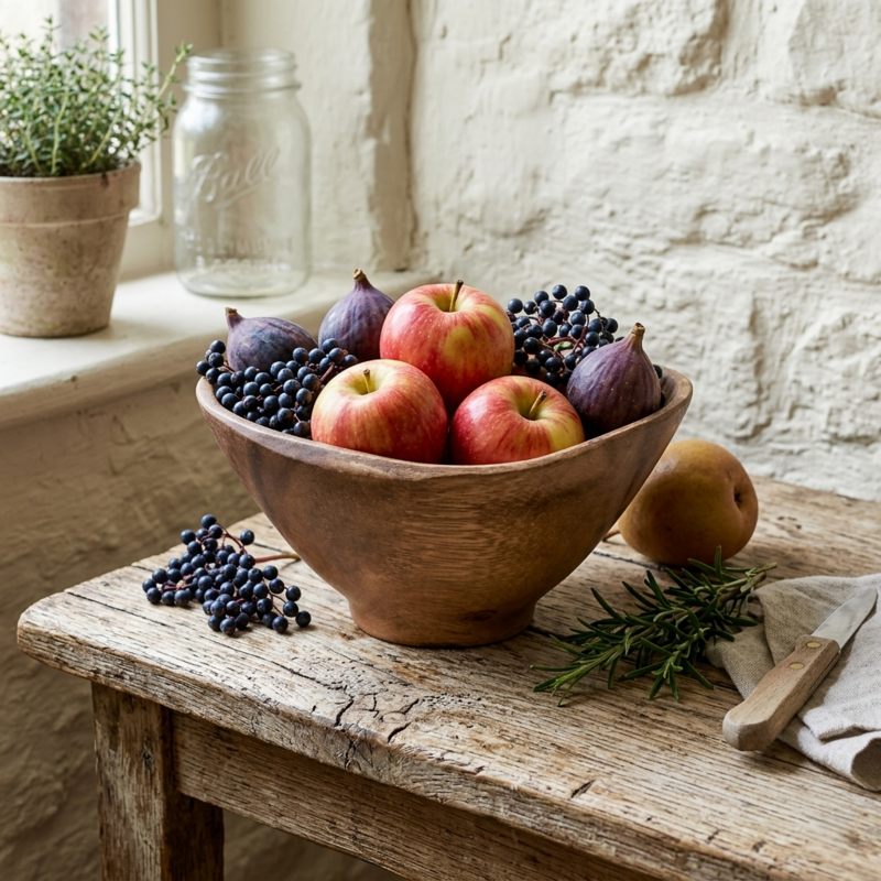 Mini Acacia Wood Bowl