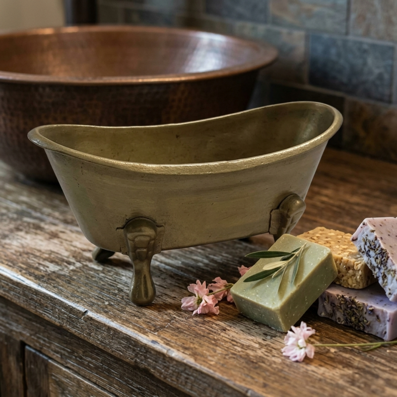 Claw Foot Bathtub Metal Soap Dish