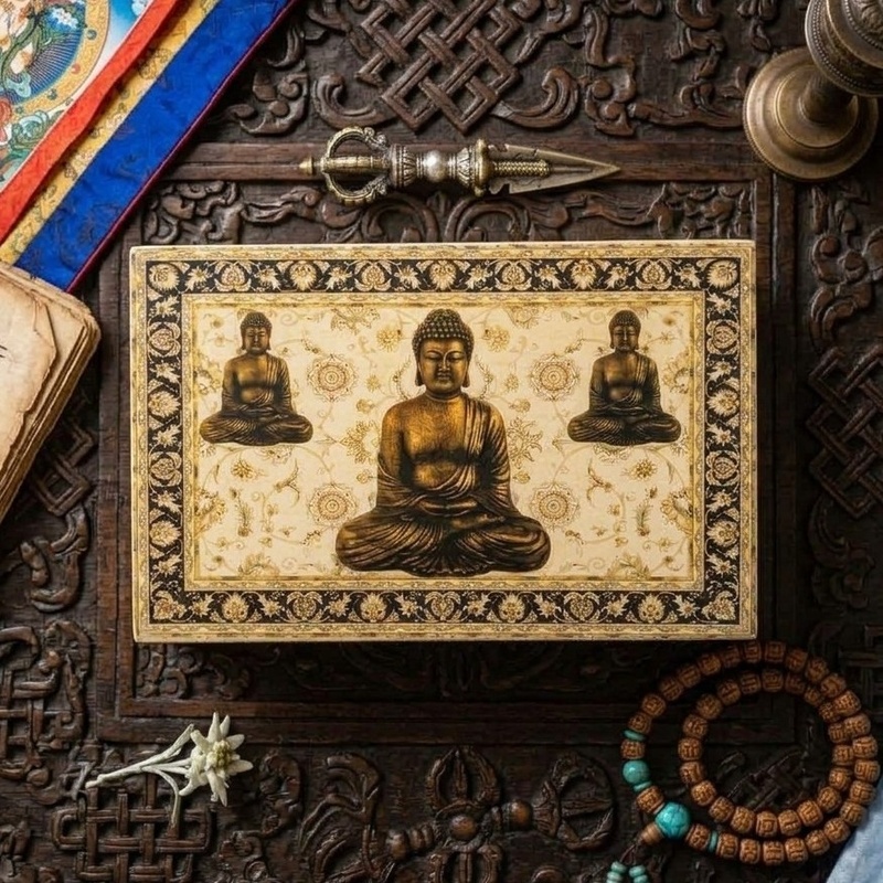 Buddha Design Trinket Box