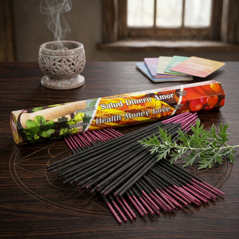 Darshan Incense 20 Stick Pack Health Money Love