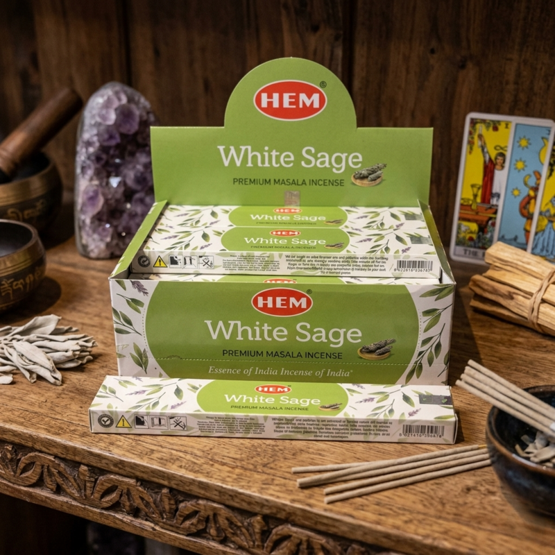 Hem White Sage Incense Sticks 15g Pack