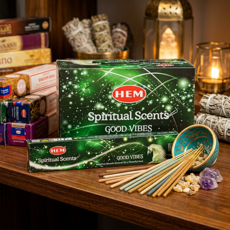 Hem Spiritual Scents - Good Vibes Incense 15g Pack