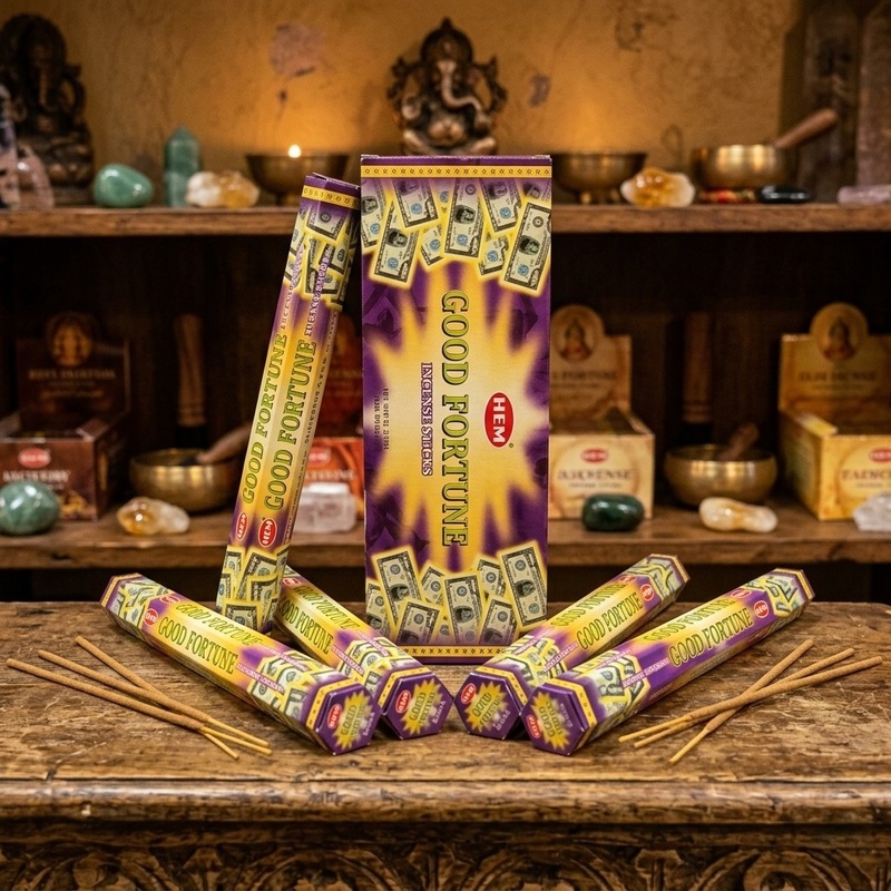 Hem Good Fortune Incense Sticks 20 Pack