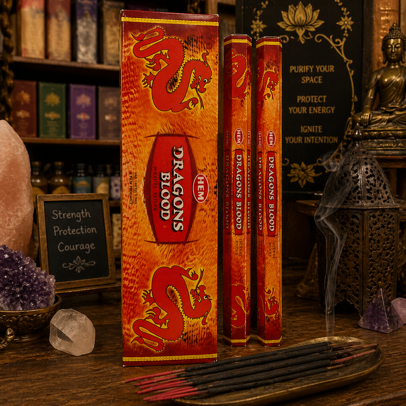Hem Tall Garden Incense Sticks Dragons Blood