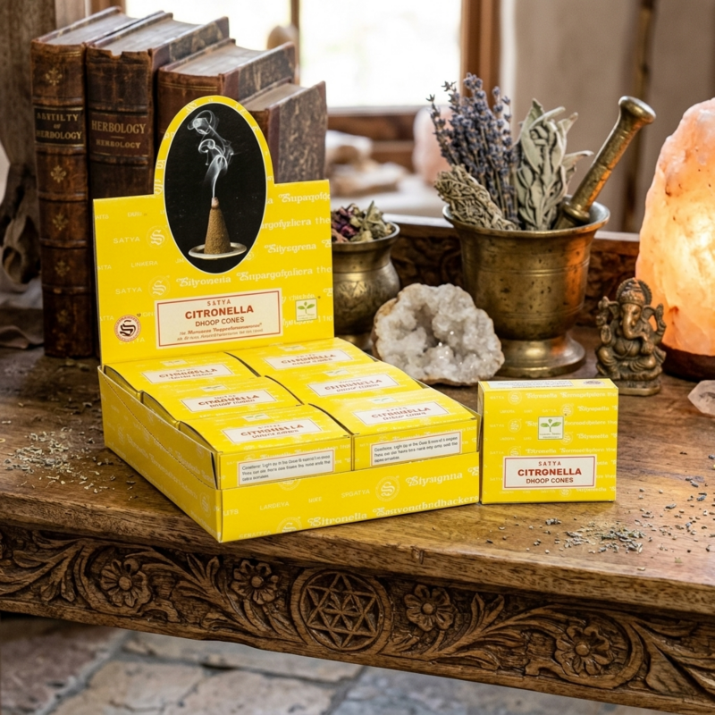 Incense Cones Satya - Citronella