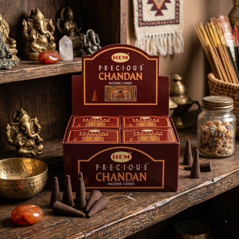 Incense Cones Hem - Precious Chandan