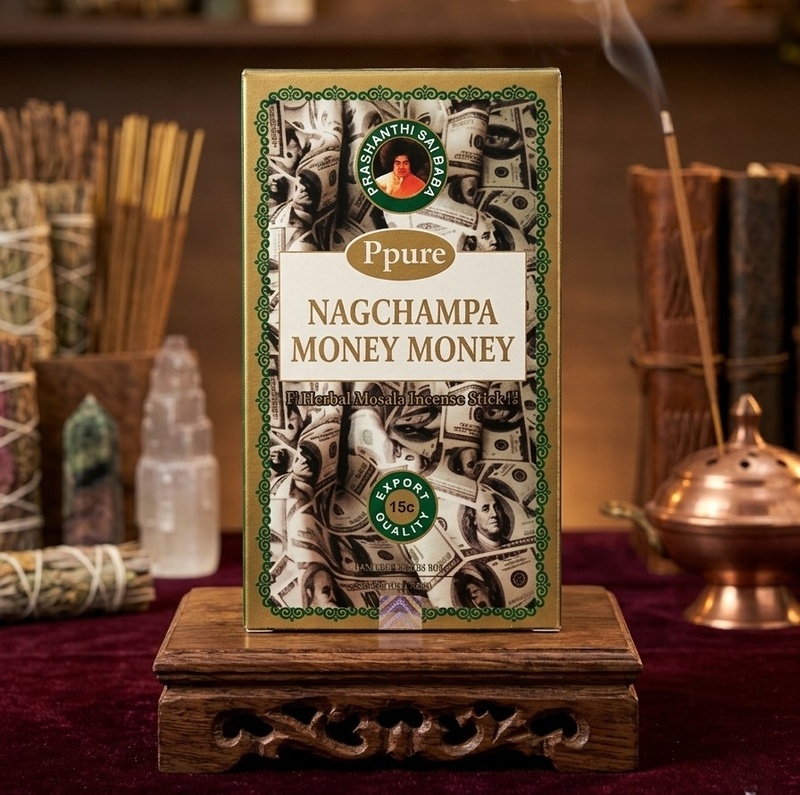Ppure NagChampa Money Money Incense Sticks 15g