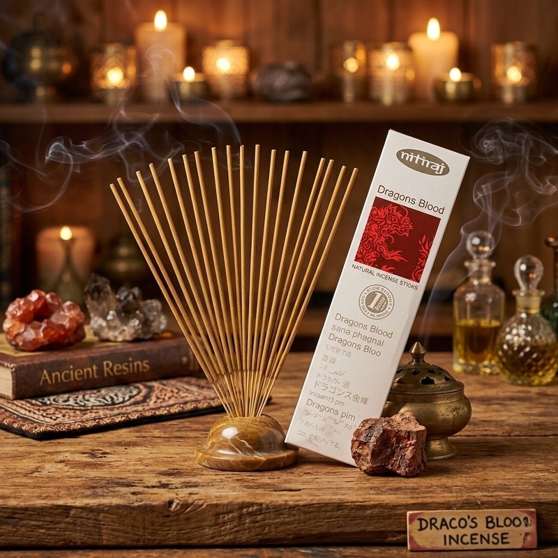 Nitiraj Platinum - Incense Sticks 25g Pack - Dragons Blood