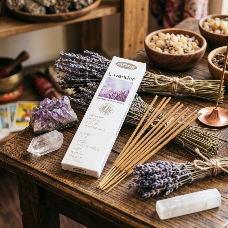 Nitiraj Platinum - Incense Sticks 25g Pack Lavender