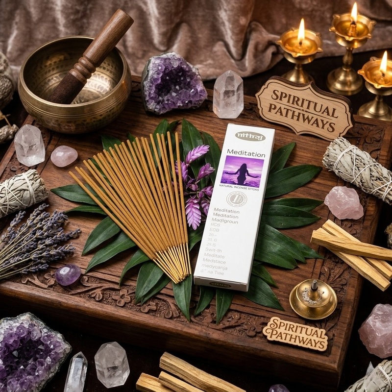 Nitiraj Platinum - Incense Sticks 25g Pack Meditation