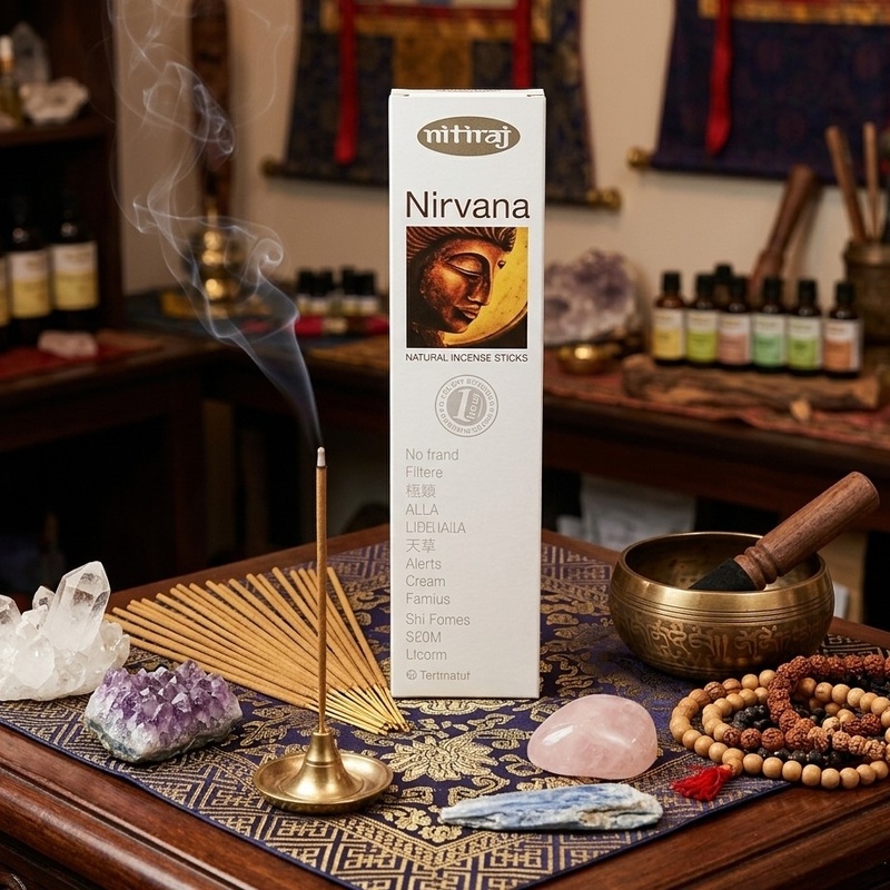 Nitiraj Platinum - Incense Sticks 25g Pack Nirvana