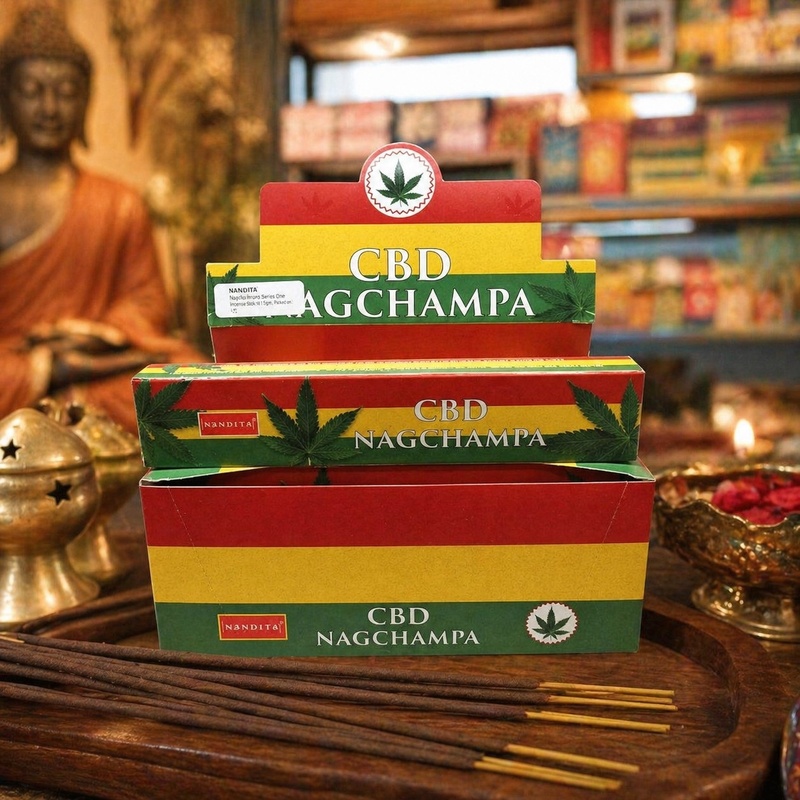 Nandita CBD Nagchampa Incense Sticks 15g Pack