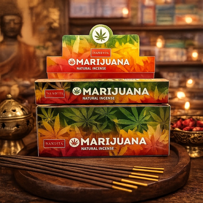 Nandita Marijuana Incense Sticks 15g Pack